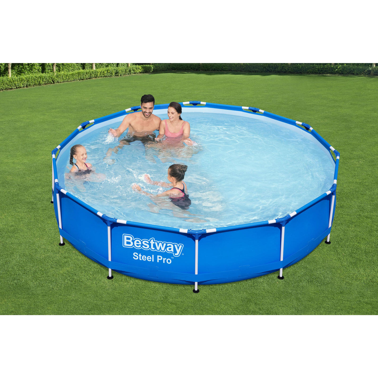 Bestway Steel Pro Above-ground pool kit r onde 3,66 m x 76 cm