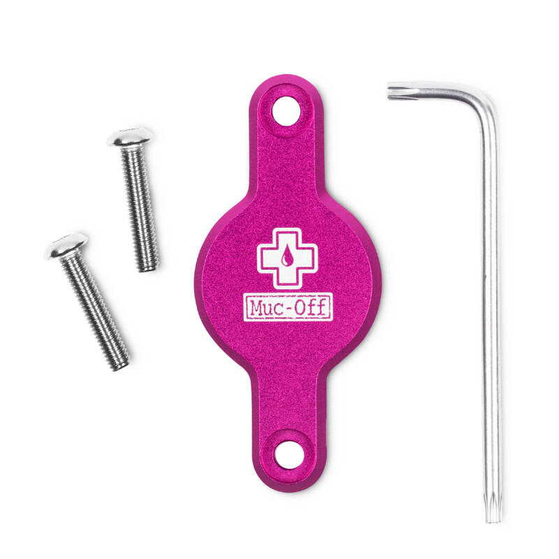 Muc-Off Secure Tag Holder GPS-Schloss Pink 2/5