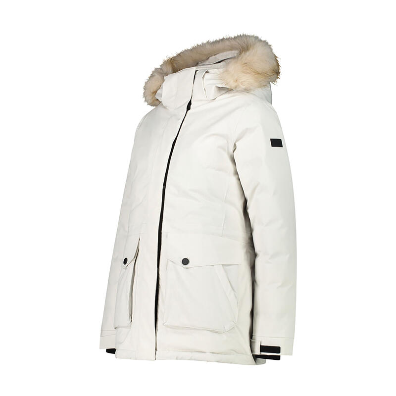 Jacheta de ploaie cu glugă cu fermoar CMP Parka Zip Hood pentru femei