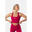 Cross Back Sport-BH Fitness Fuchsia Rot