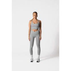 LuxForm Leggings Fitness Mulheres Cinza - Cintura Alta - AW Active  AESTHETIC WOLF - Decathlon