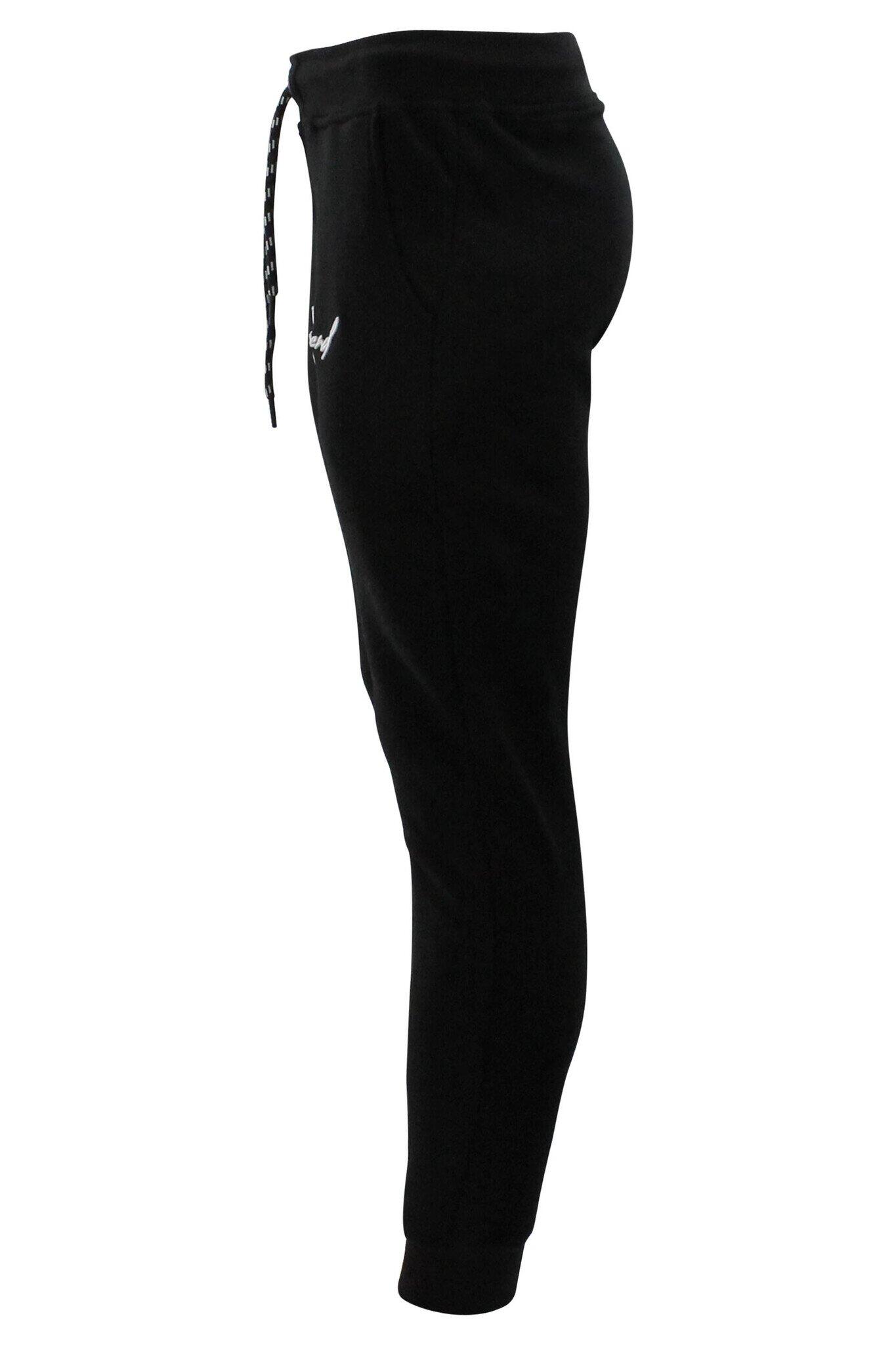 Joggingbroek dames/heren signature Milano zwart Fitness en Hardlopen 4/5