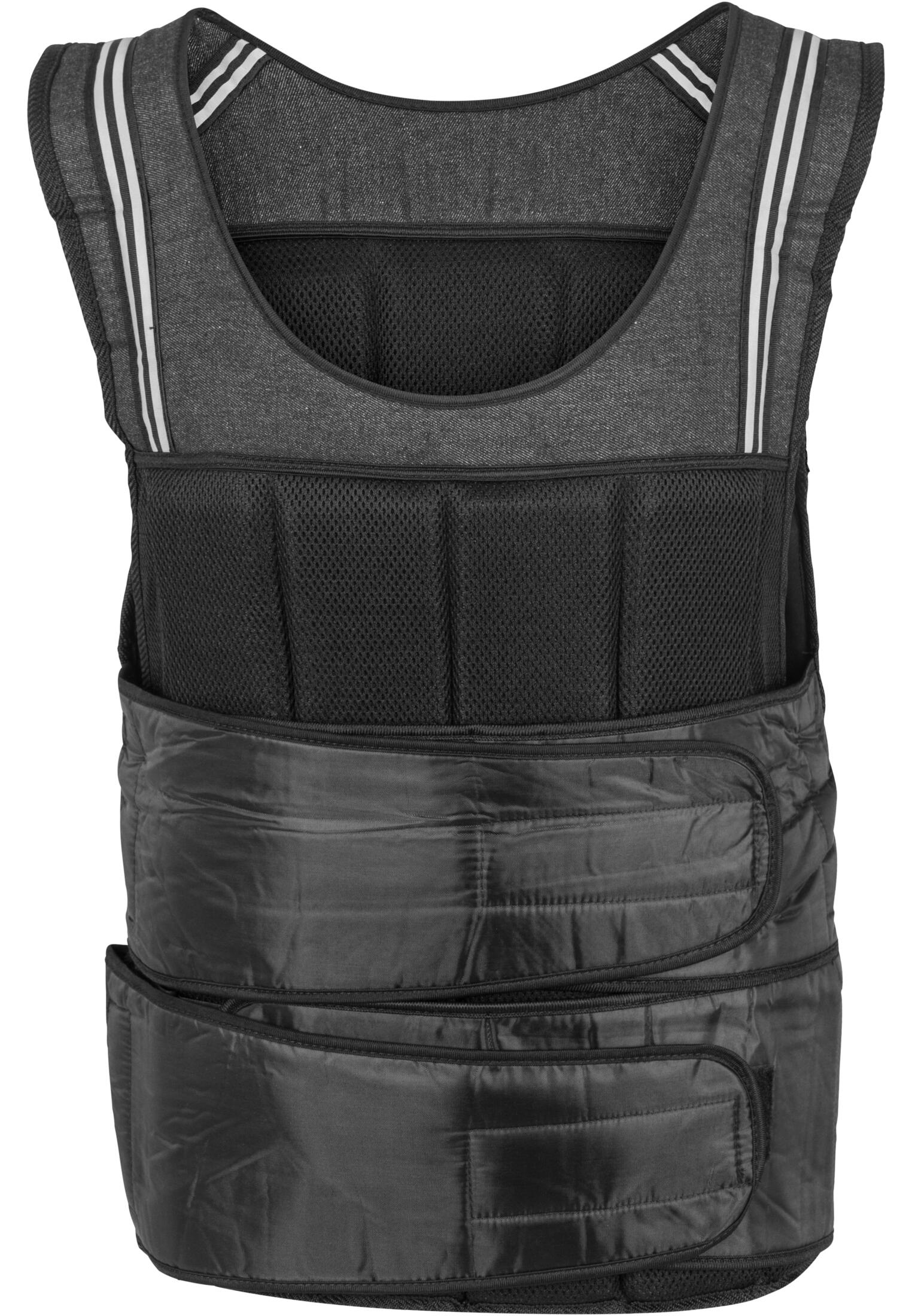 Gilet Lesté Zelus 6 Lb (2,7 Kg) - Noir Réfléchissant - Sangle Ajustable - Neuf