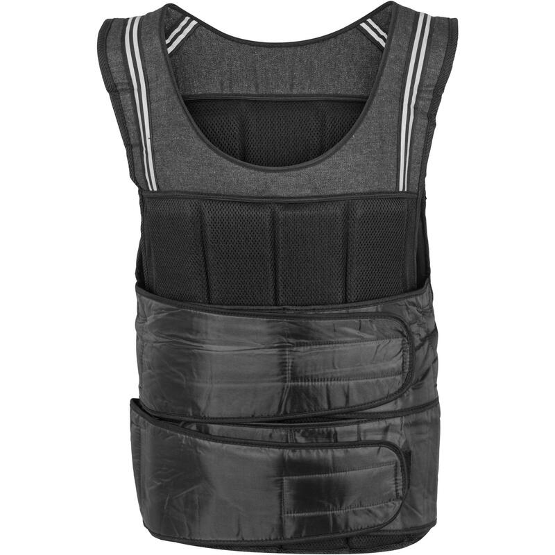 GILET LESTÉ AVEC BANDES RÉFLÉCHISSANTES / GILET D'ENTRAÎNEMENT | ACCESSOIRE MUSC