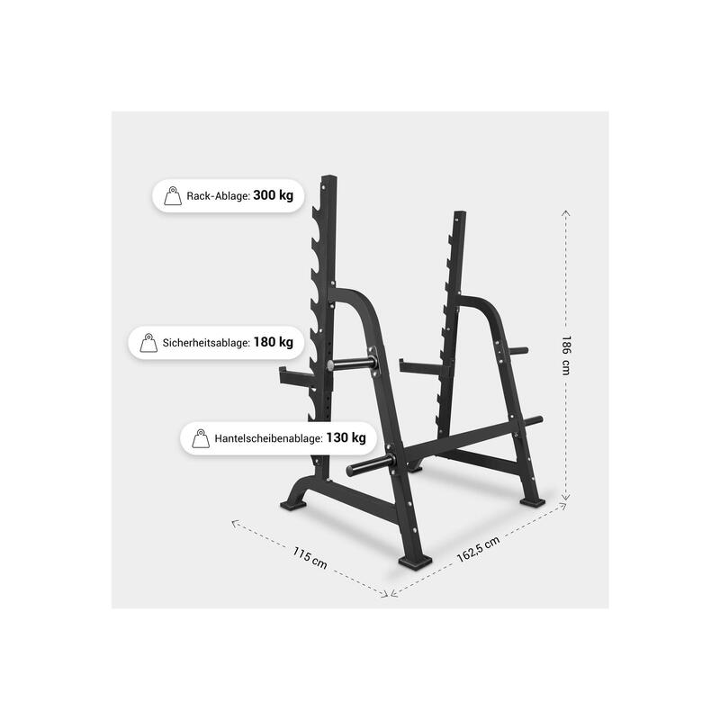 Stojak do przysiadów Gorilla Sports Squat Rack