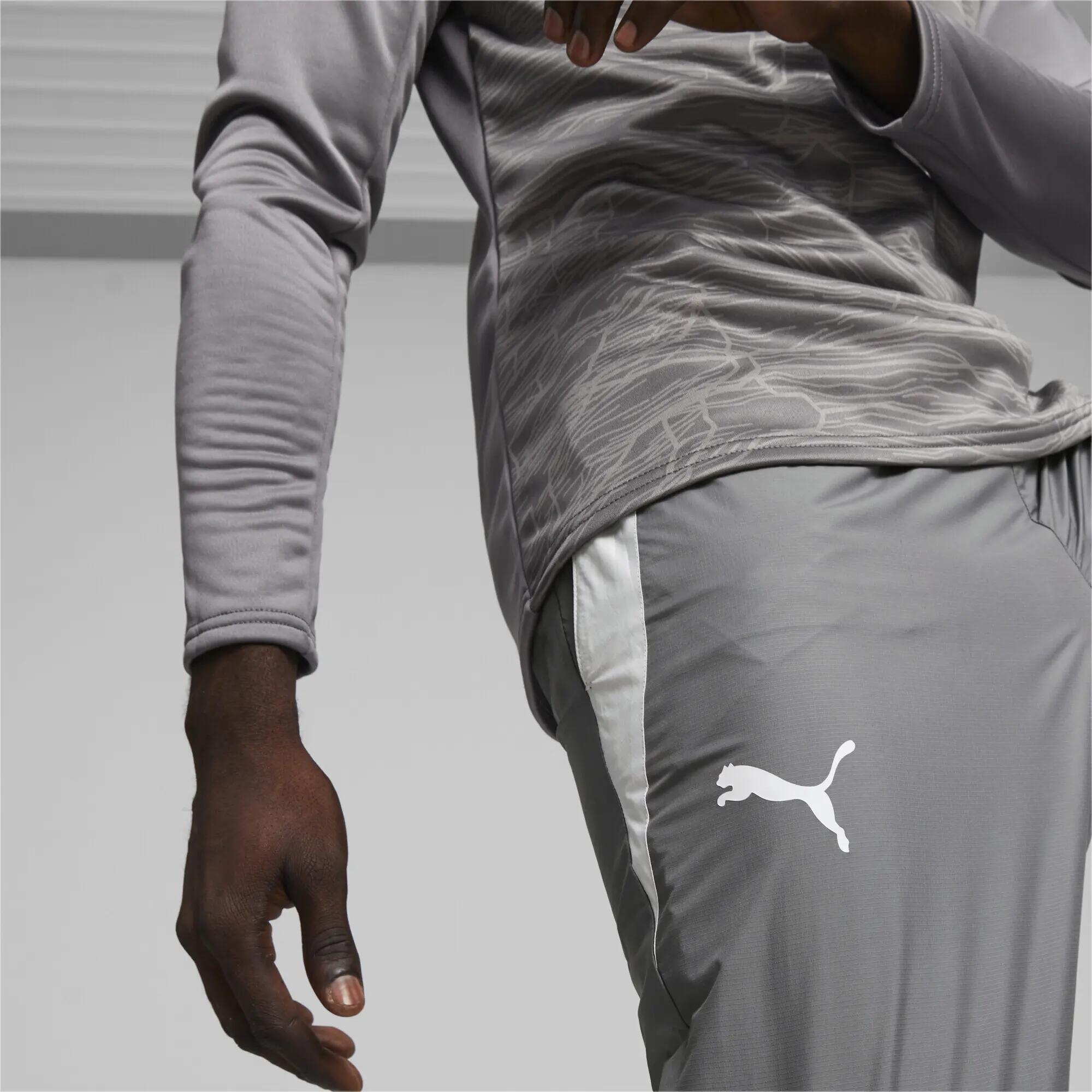 Pantalon d'avant-match 23/24 Olympique de Marseille PUMA Cool Dark Gray White 5/6