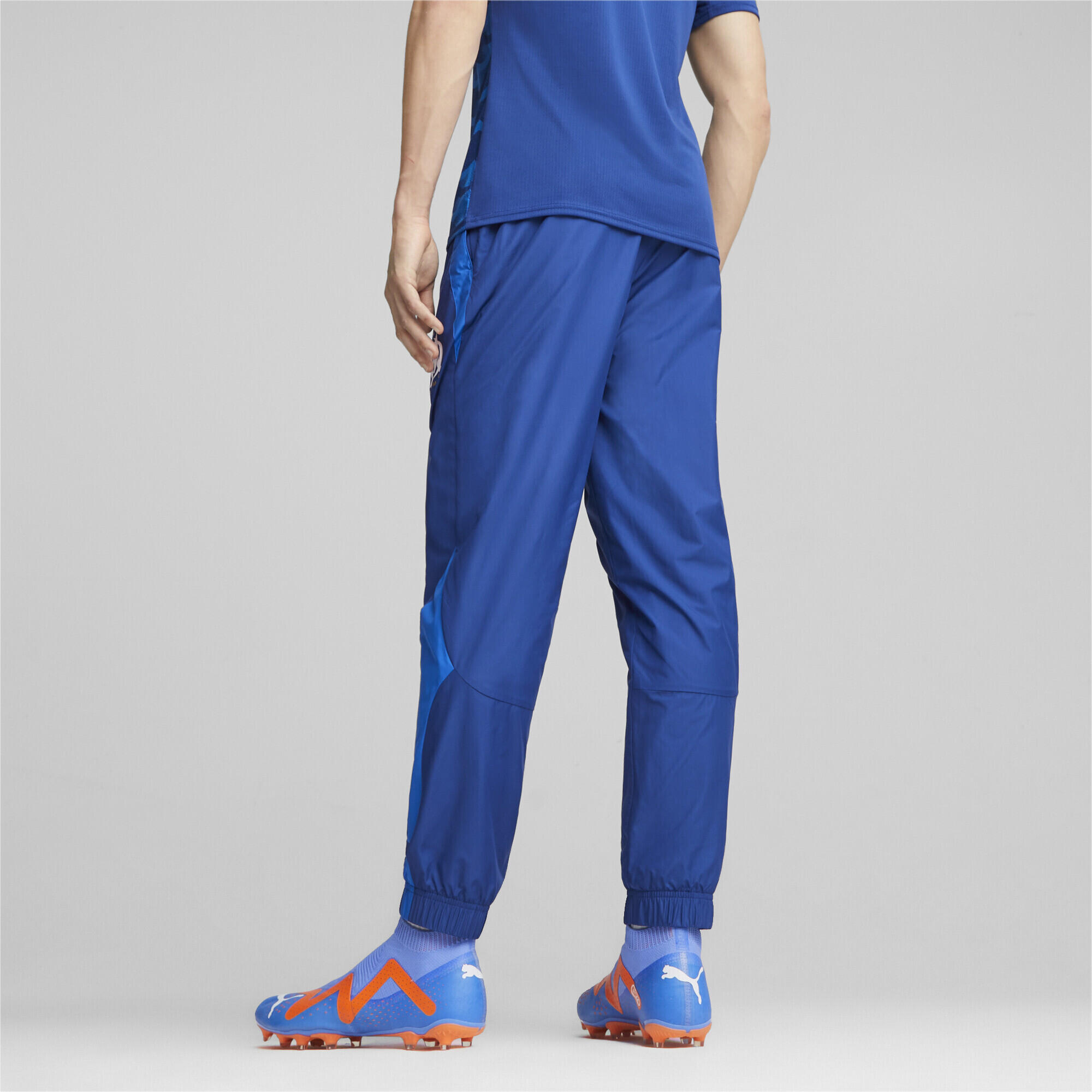 Pantalon d'avant-match 23/24 Olympique de Marseille PUMA Team Royal Clyde Blue 5/6