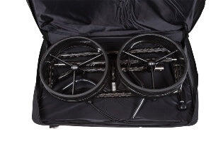 Chariot manuel de golf 2 roues JuCad Carbon Shine