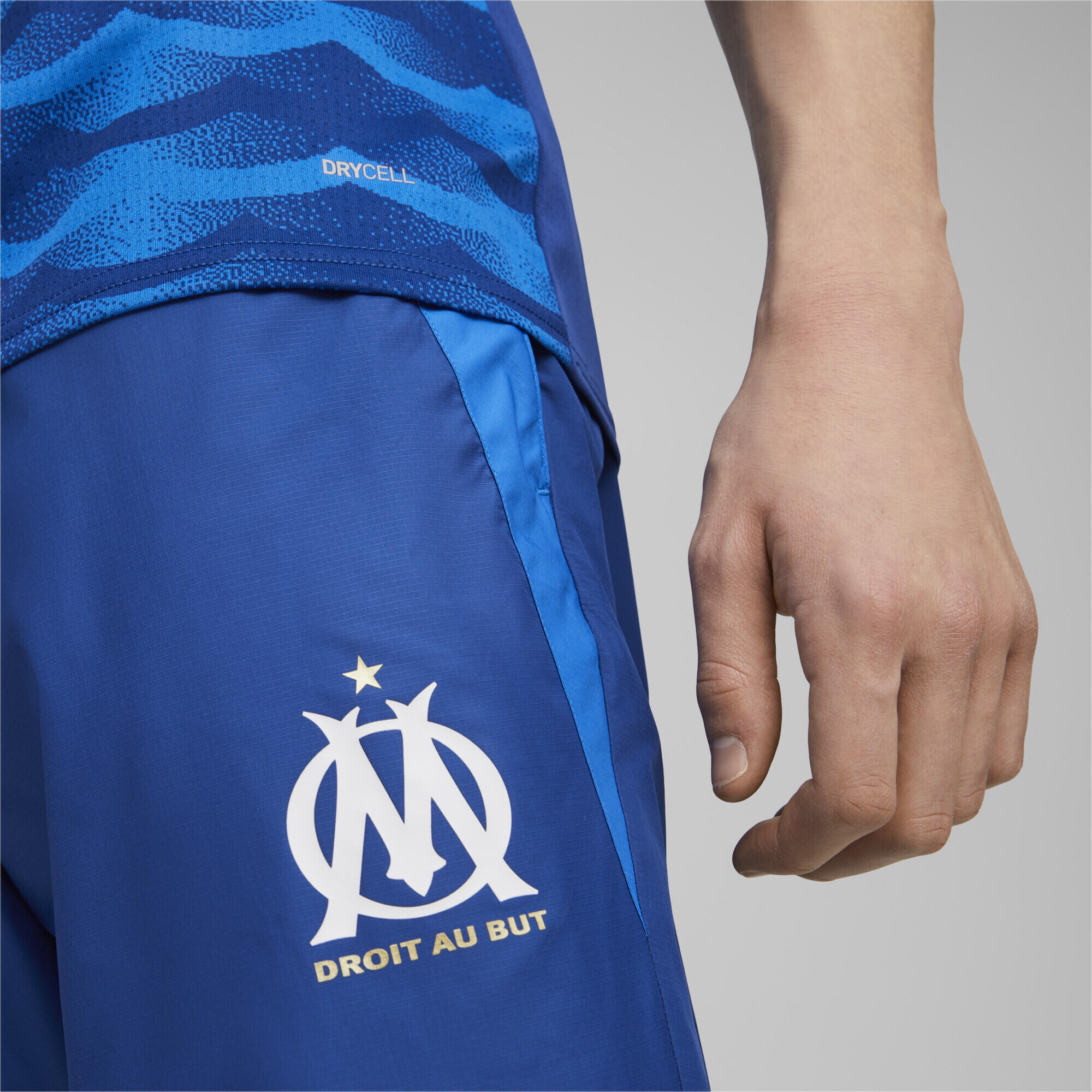 Pantalon d'avant-match 23/24 Olympique de Marseille PUMA Team Royal Clyde Blue 3/6