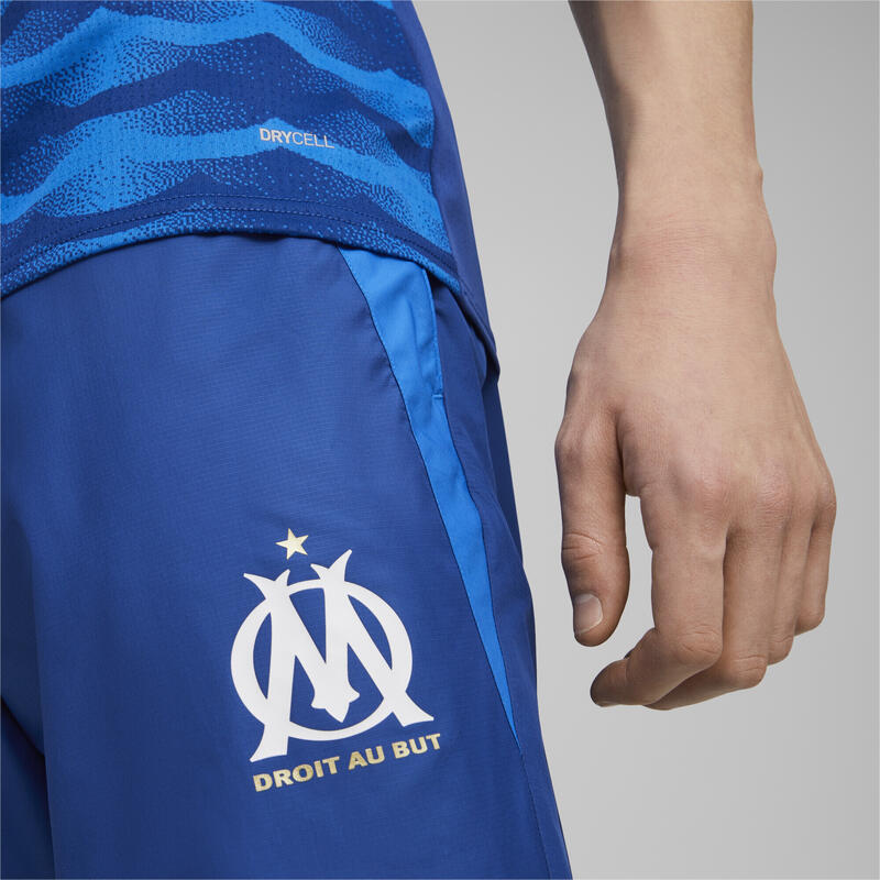 Olympique de Marseille Prematch Fußballhose Herren PUMA Team Royal Clyde Blue