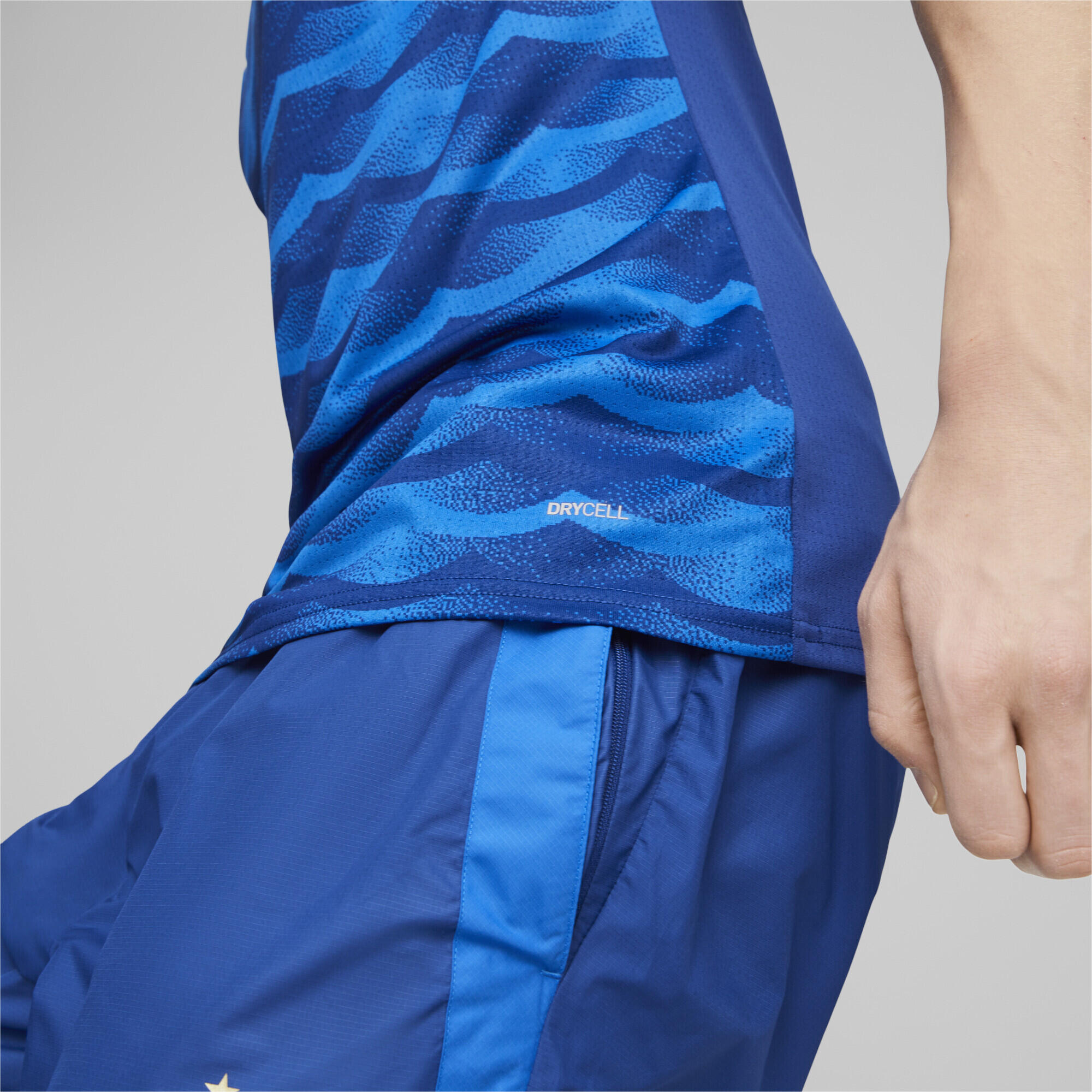 Maglia da calcio Olympique de Marseille pre-partita PUMA Team Royal Clyde Blue 5/6