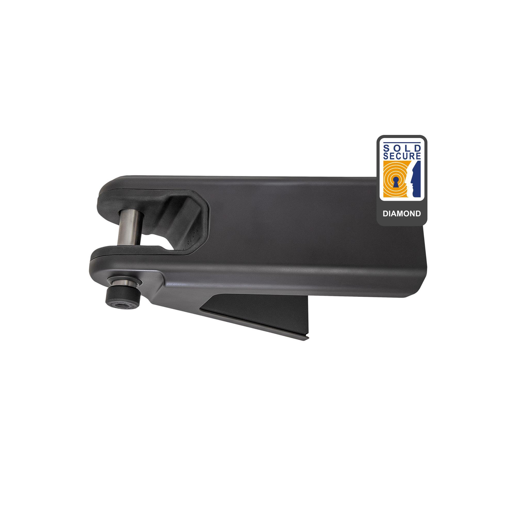 HIPLOK HIPLOK AIRLOK WALL MOUNTED LOCK/HANGER BLACK