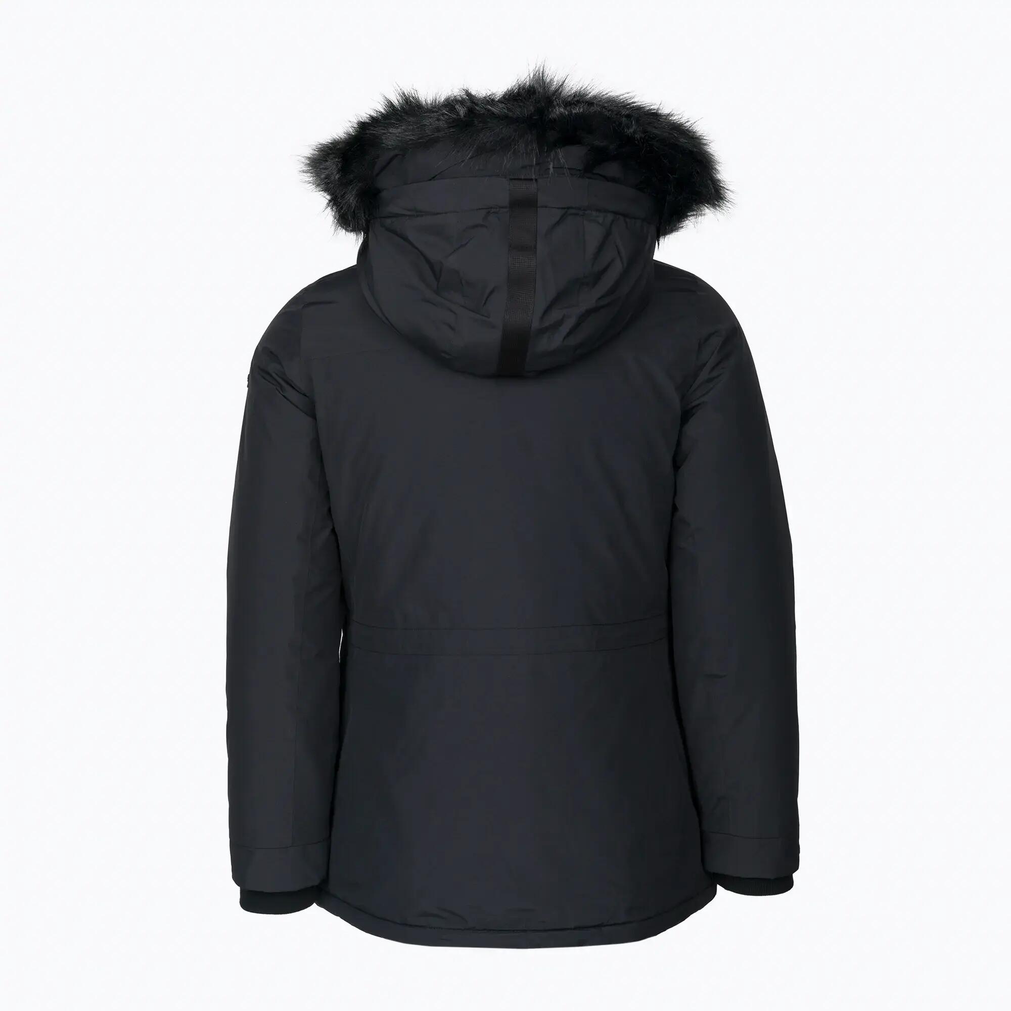 Kurtka turystyczna damska CMP Parka Zip Hood przeciwdeszczowa 2/5