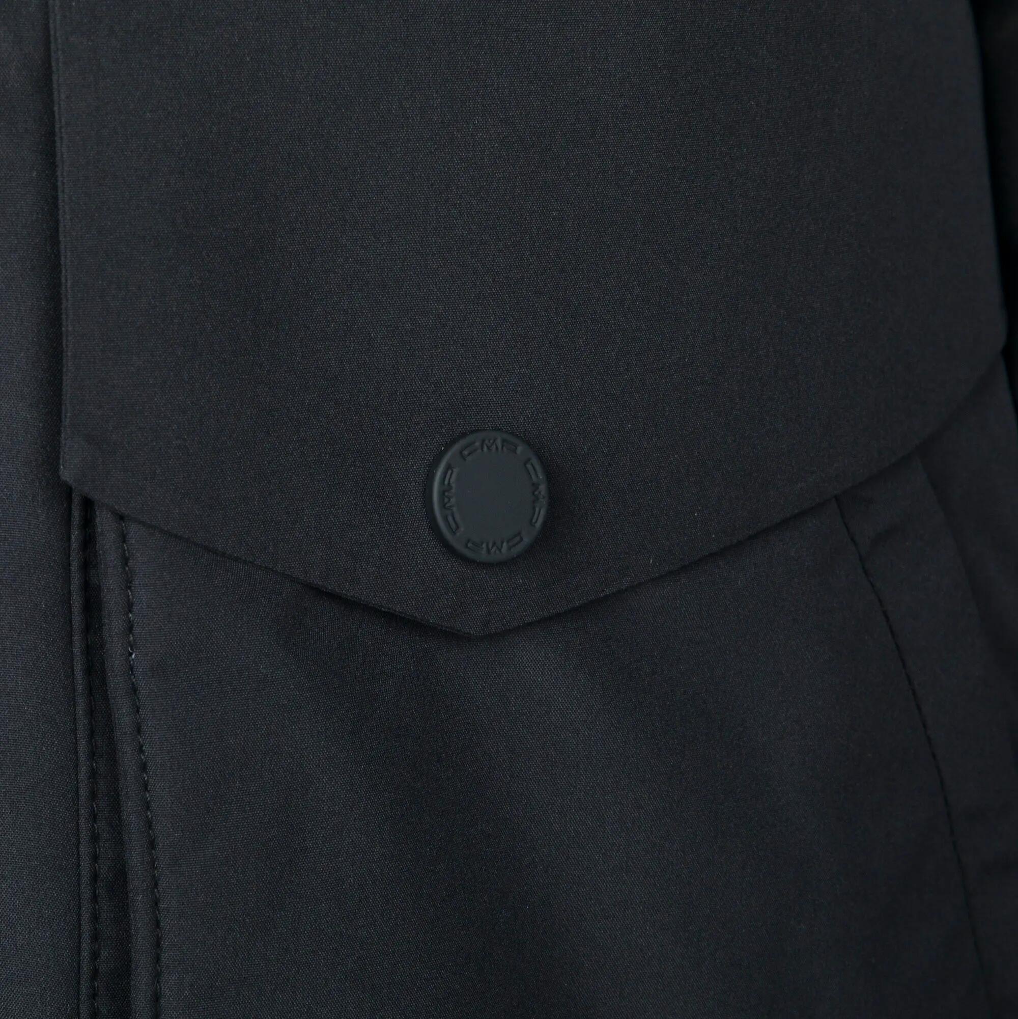 Kurtka turystyczna damska CMP Parka Zip Hood przeciwdeszczowa 3/5