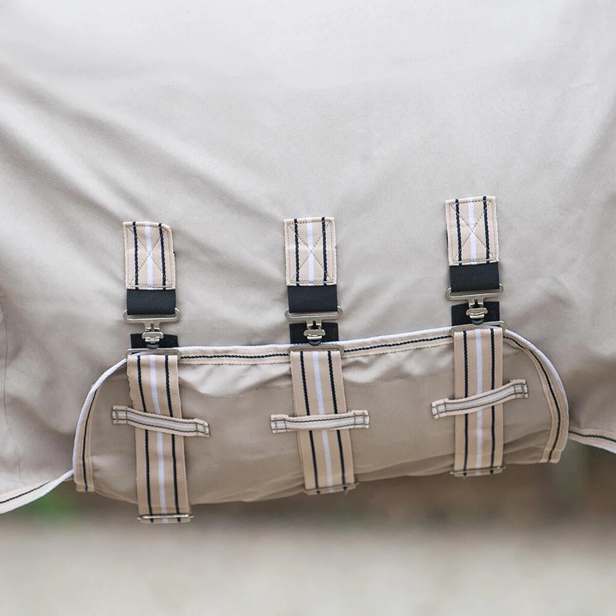 Eczeemdeken QHP Hoodie Beige Lichtbruin 6/7