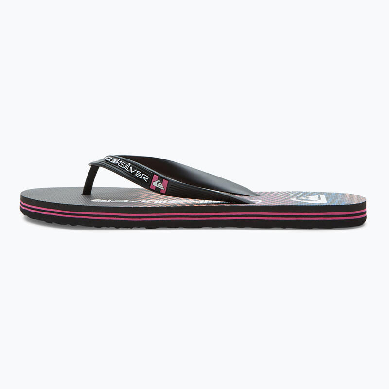 Papuci de baie pentru bărbați Quiksilver Molokai Wordblock Flip Flops