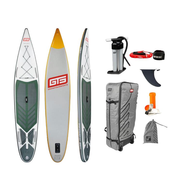 GTS GRANDTOURSPORTS SUP-Board Paddle Gonfiabile 'SPORTSTOURER 13.0 x 30' GWG Qualità Premium