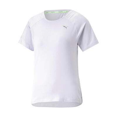 Puma run cloudspun hardloop-t-shirt voor dames