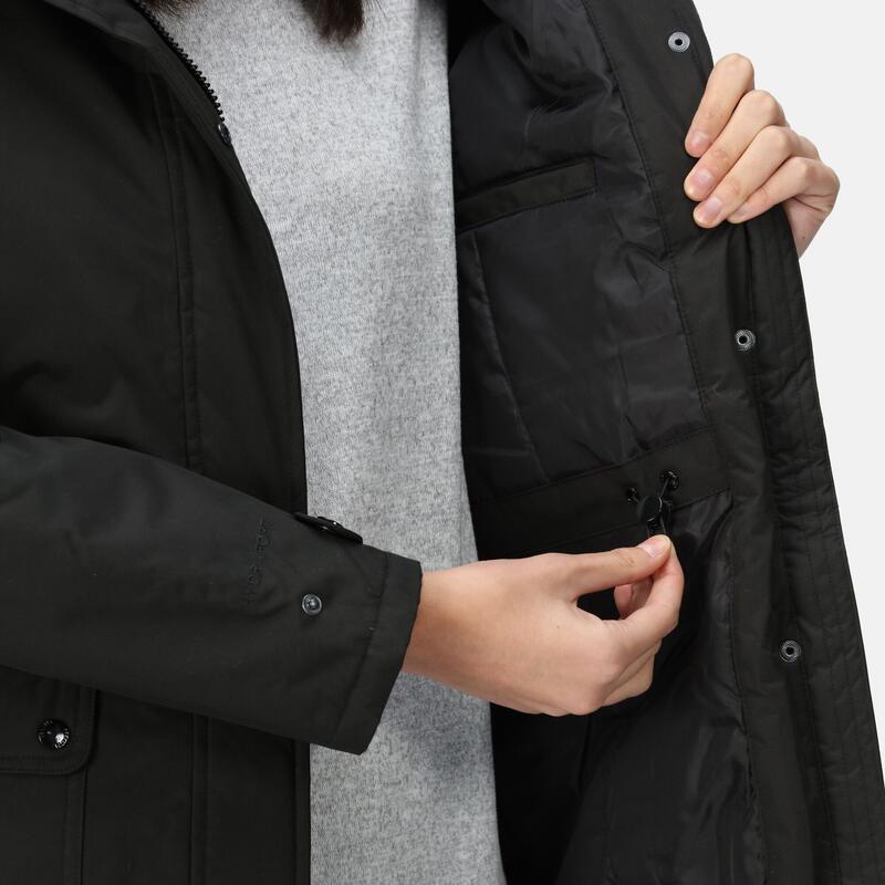 Winterjacke Sabinka Freizeit Damen Black Wasserdicht Atmungsaktiv REGATTA