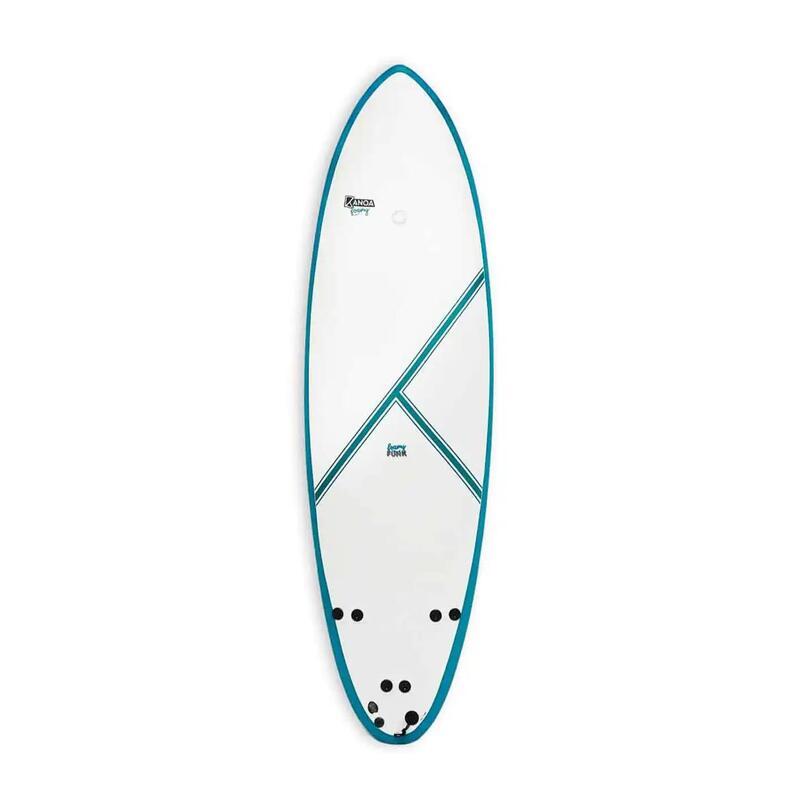 Foamy FUNK X - FCS - 6’2 Allround Softboard Surfboard für Fortgeschrittene