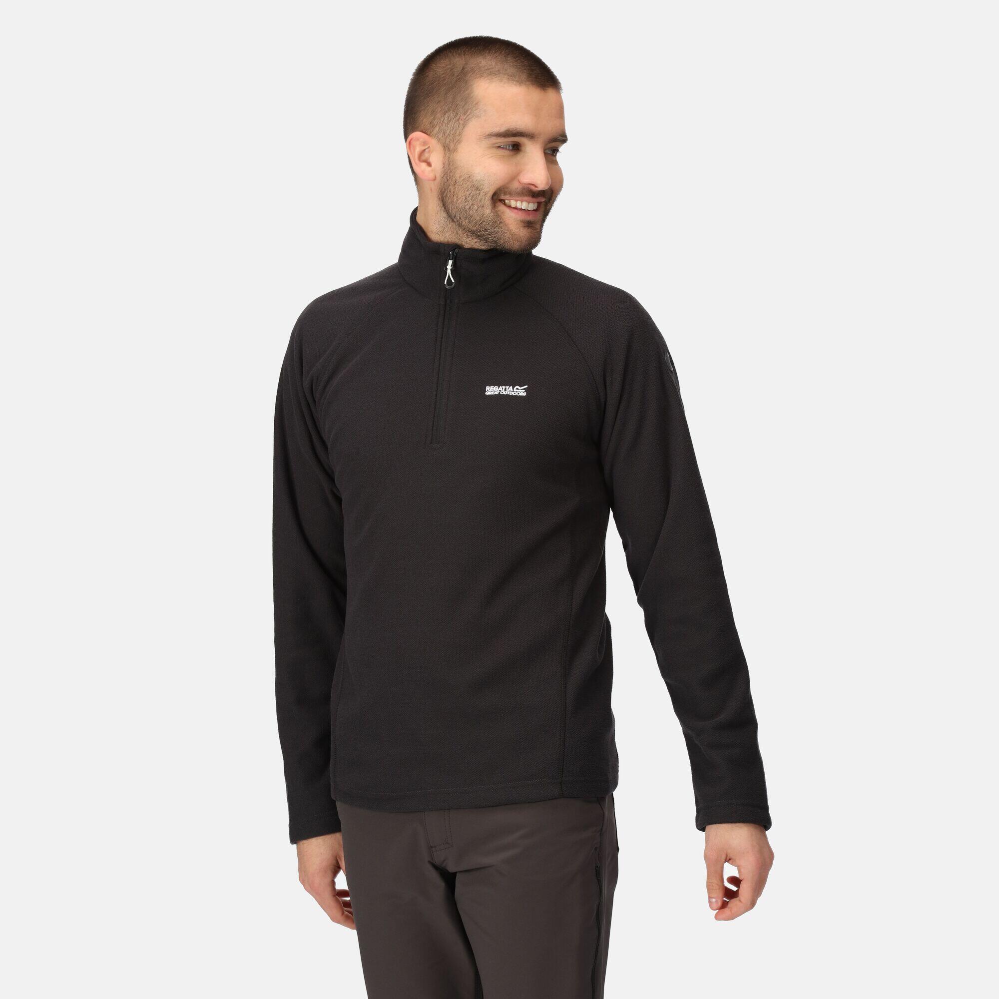 Casaco de lã mountain man - regatta kenger fleece - cinza
