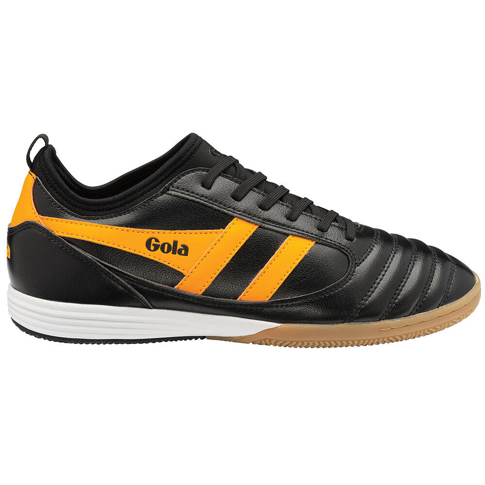 GOLA Juniors Ceptor TX Black/Sun Microfibre Football Trainers