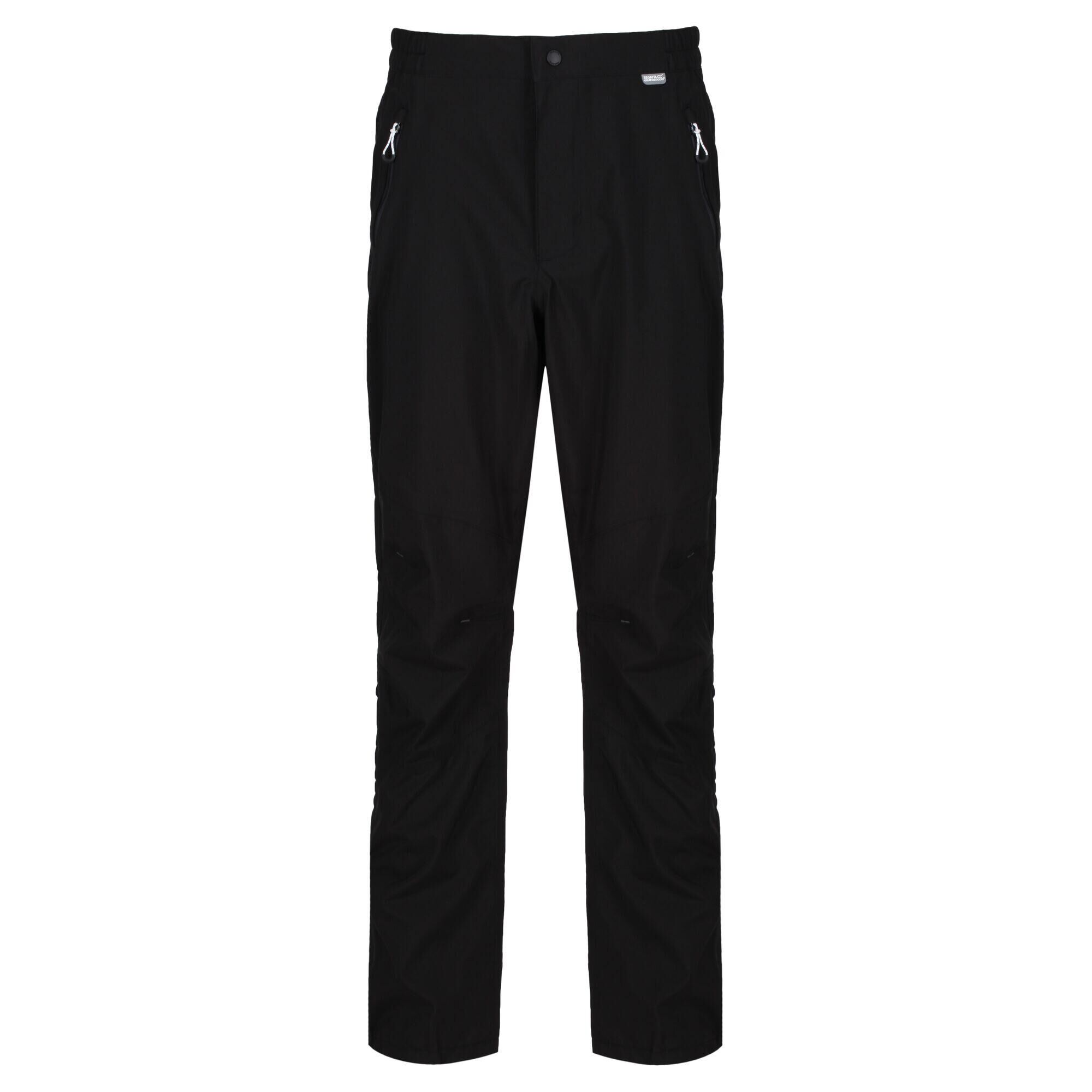 REGATTA Highton Stretch Men's Hiking Overtrousers - Black