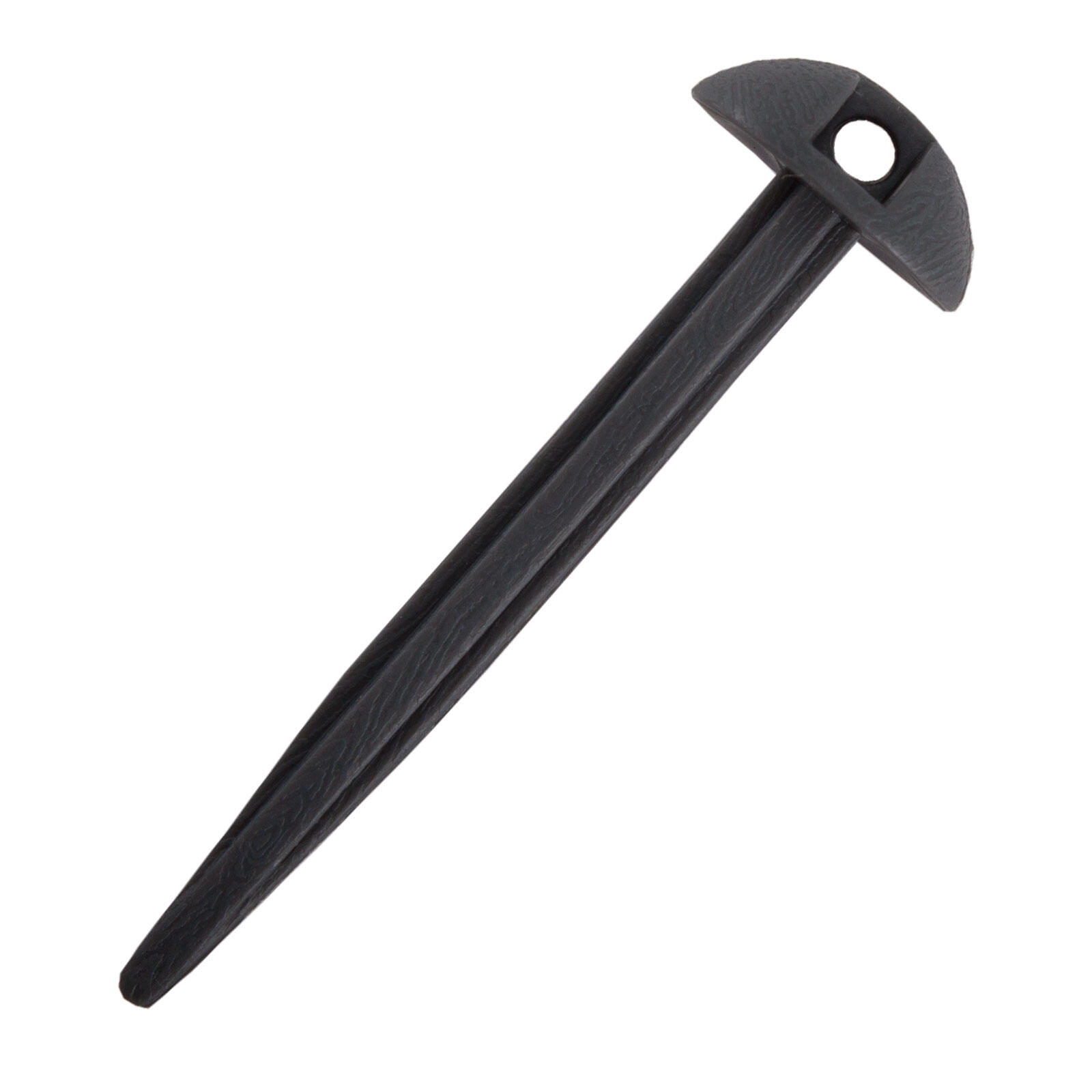 Outdoor International - 6x Ancres De Sol Pour Tapis Tente Piquet Auvent Bâche 10cm - Piquet De Tente - Noir - Taille Unique - Decathlon