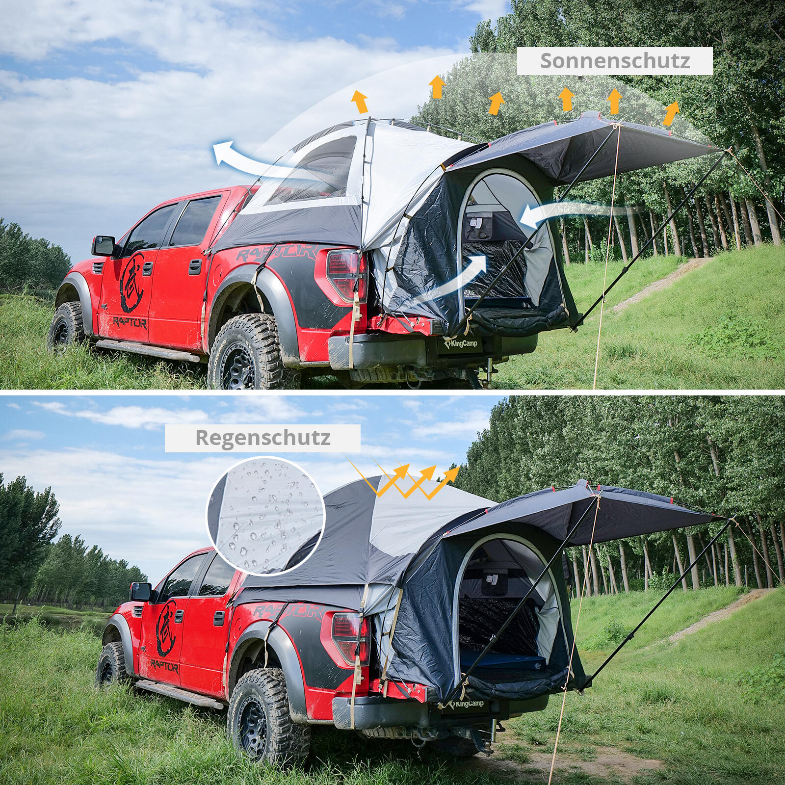 Bo-Camp Binnentent Voortent 2 Personen | Team Outdoors
