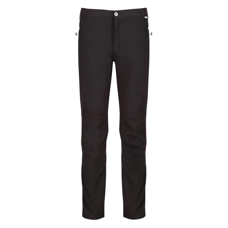 Wanderhose Geo Softshell II Wandern/Outdoor/Trekking Herren Black Ohne