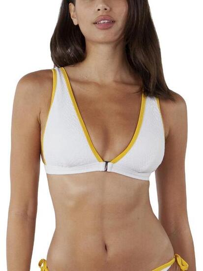Bikini-Oberteil Octavie Bralette Damen - weiß