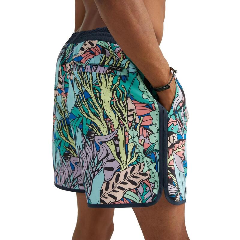 Scallop Ocean 16'' Swim Shorts férfi fürdőnadrág - multikolor