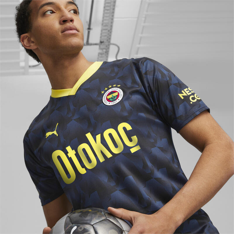 Maillot Third 23/24 Fenerbahçe S.K. Homme PUMA Medieval Blue Blazing Yellow