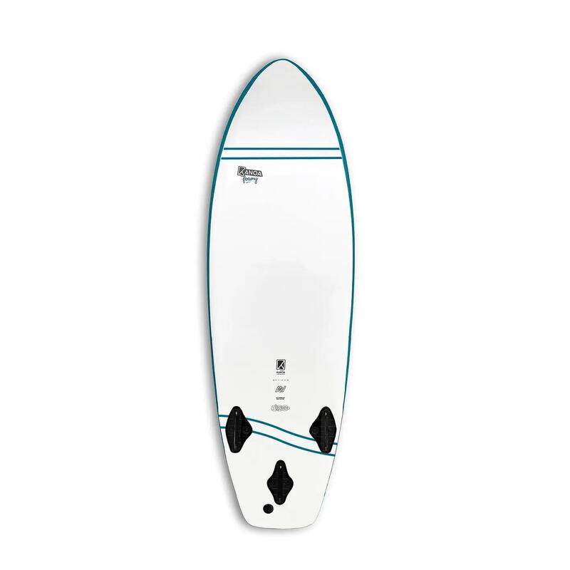 Foamy FLOW X -FCS- 4'8'' Rivierboard voor beginners en gevorderden