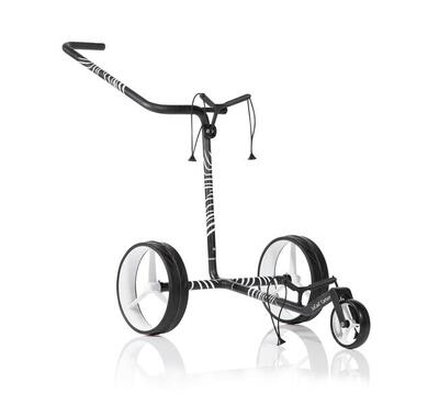 3-wiel handmatige trolley jucad carbon zèbre 3k