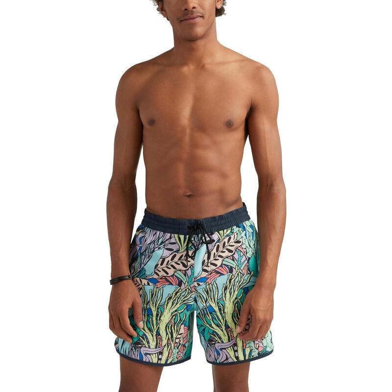 Scallop Ocean 16'' Swim Shorts férfi fürdőnadrág - multikolor