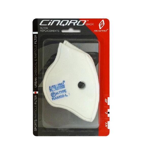 Respro Cinqro Sport anti-smog filters - 2 stuks