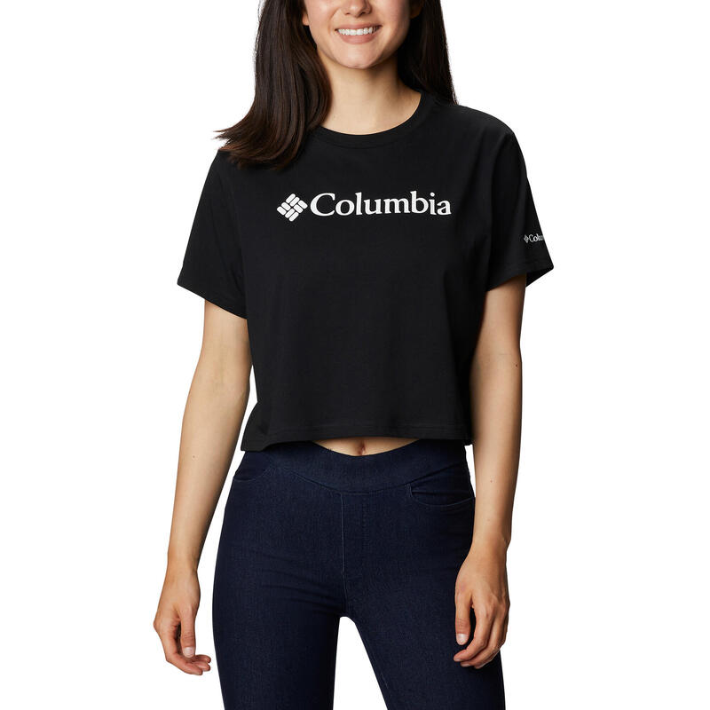 Columbia North Cascades cropped trekking-T-shirt voor dames