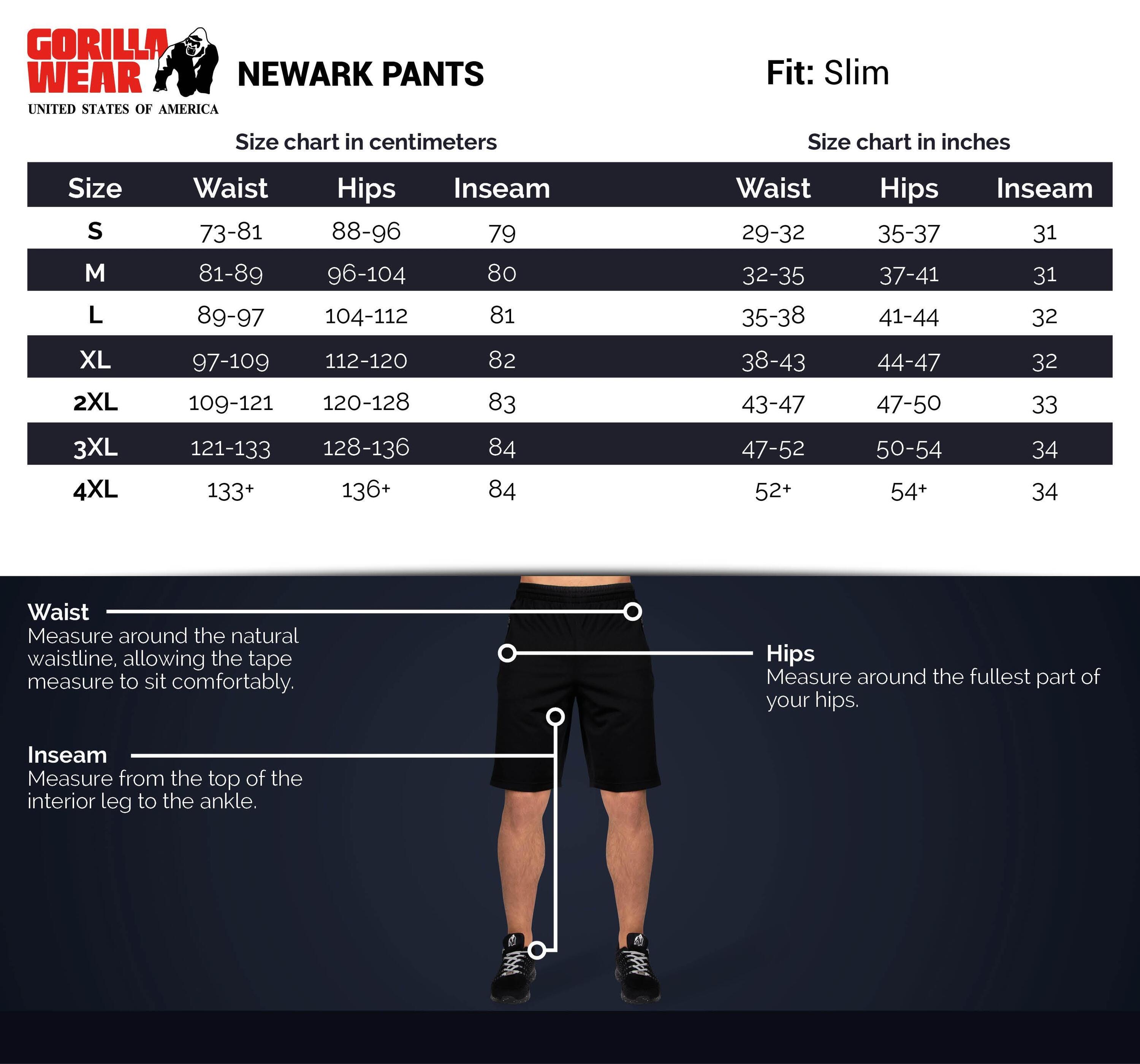 Pantalón Chándal Fitness Largo Hombre GORILLA WEAR Newark Beige 5/5