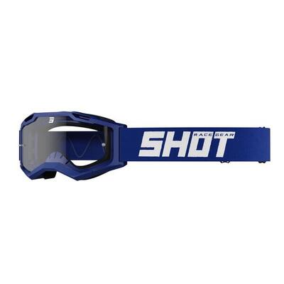 Erwachsene BMX Maske - Shot Assault 2.0 Solid Bleu, blau