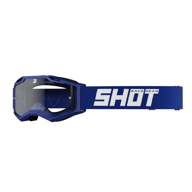 Maschere bmx adulto Shot Assault 2.0 Solid, Blu