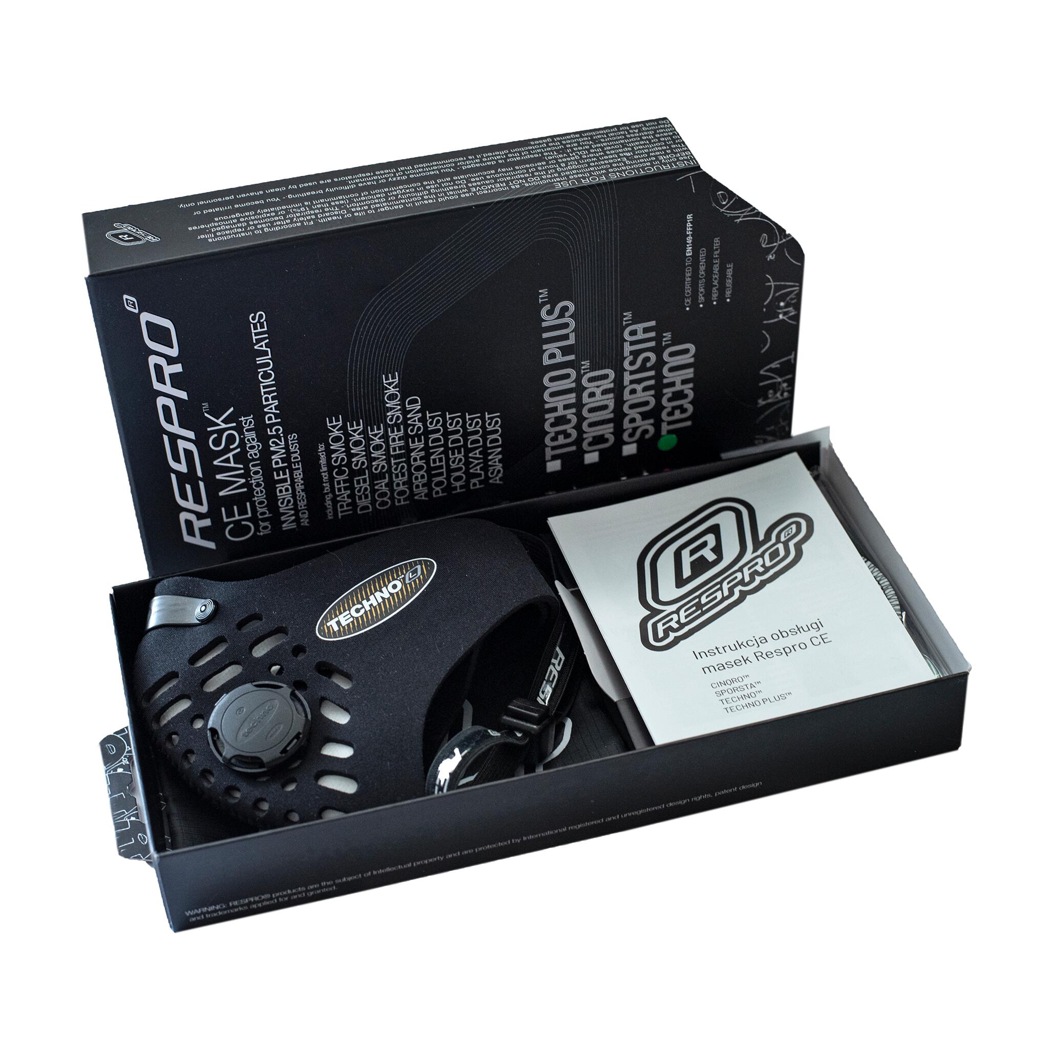 Maska Antysmogowa Respro CE Techno 5/5