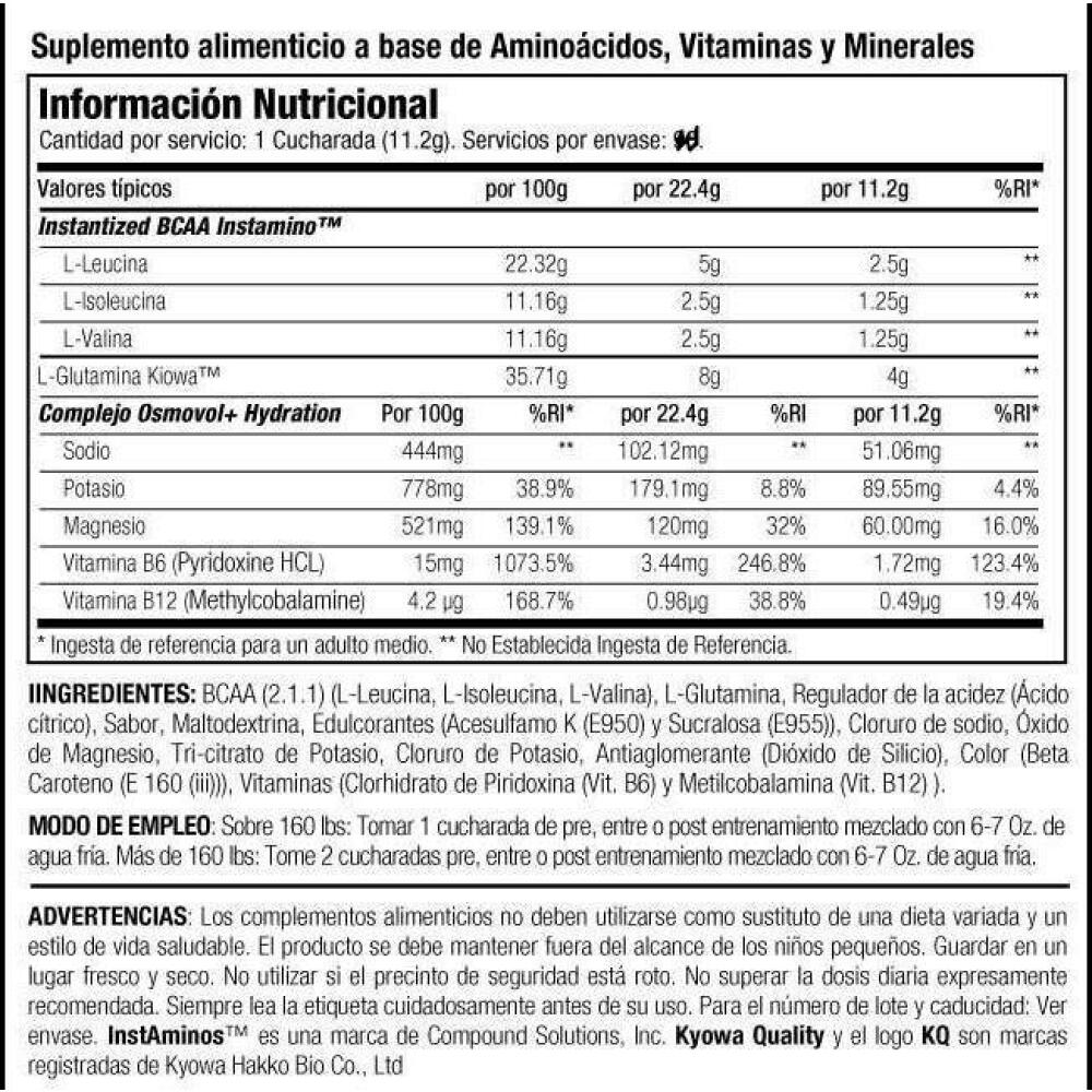 Aminoacidos XT5 Refuel 360 Gr Cola - Cereza - Starlabs 2/2