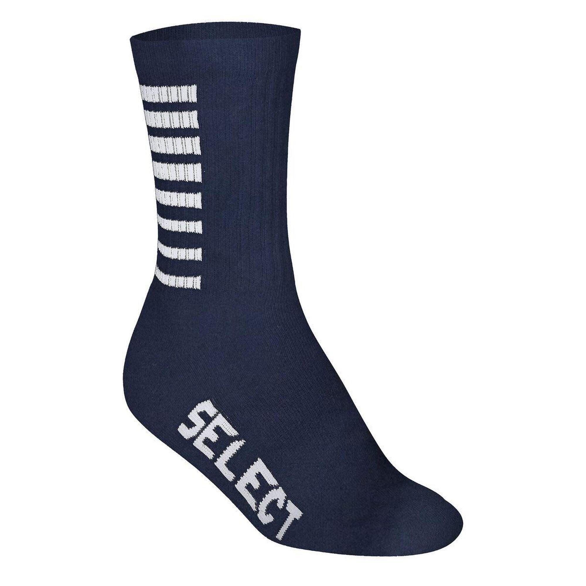 Select - Select Chaussettes Basic Marine-blanc - Chaussettes - Blanc|bleu - 33/35 - Decathlon