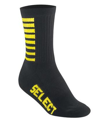 SELECT Chaussettes BASIC Noir-Jaune