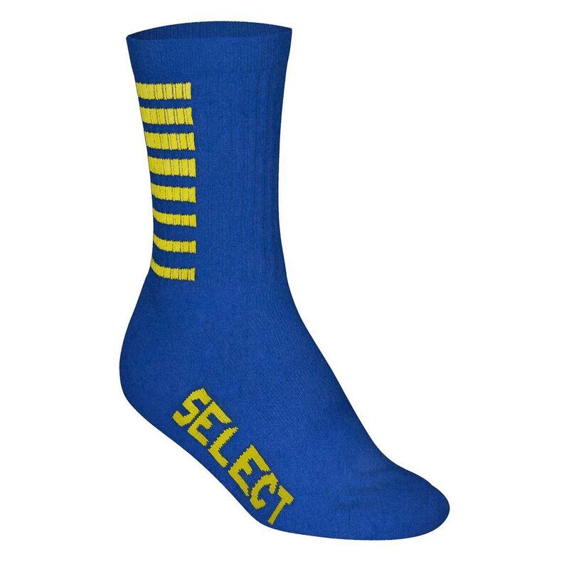 SELECT Chaussettes BASIC Bleu roy-Jaune