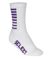 SELECT Chaussettes BASIC Blanc-Violet