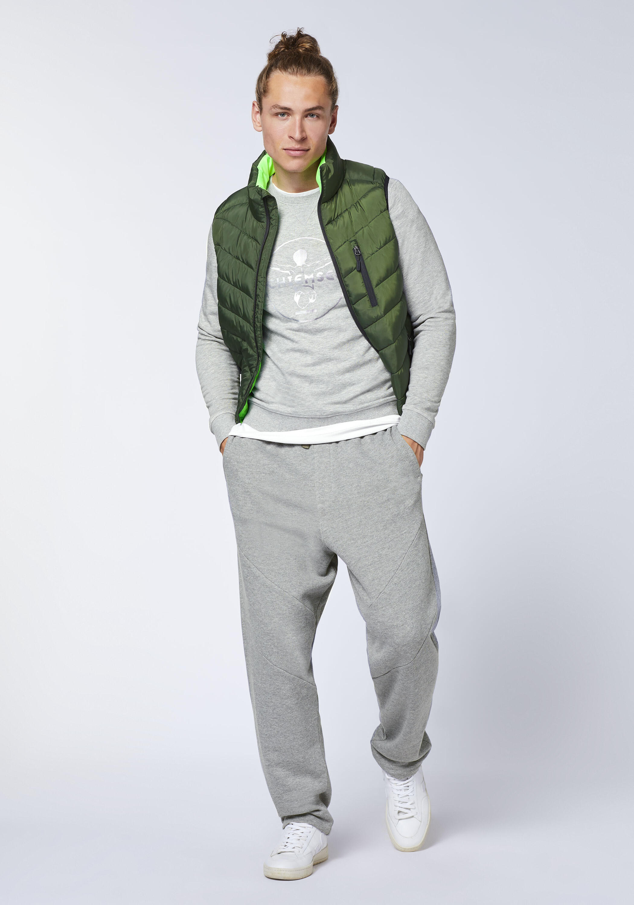 Sweatshirt im Label-Look 5/7