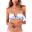 Sutien bikini Ara Plunge Cross Back femei