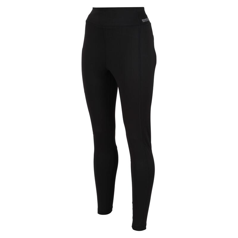 Holeen II fitnessleggings voor dames - Zwart